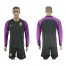 Brazil Blank Black Goalkeeper Long Sleeves Soccer Country Jersey