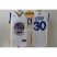 Mens Golden State Warriors #30 Stephen Curry White stitched 2016 The Finals Record-Breaking Season 73 Wins Swingman NBA Jersey