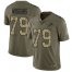 Nike Detroit Lions #79 Kenny Wiggins Olive/Camo Mens Stitched NFL Limited 2017 Salute To Service Jersey