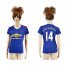 Womens Manchester United #14 Chicharito Away Soccer Club Jersey