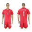 Norway #1 Jarstein Home Soccer Country Jersey