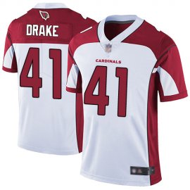 Nike Arizona Cardinals #41 Kenyan Drake White Mens Stitched NFL Vapor Untouchable Limited Jersey
