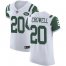 Nike New York Jets #20 Isaiah Crowell White Mens Stitched NFL Vapor Untouchable Elite Jersey
