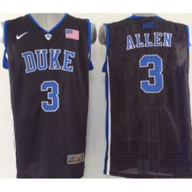 Duke Blue Devils #3 Grayson Allen Black Stitched Basketball NCAA Jersey