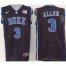 Duke Blue Devils #3 Grayson Allen Black Stitched Basketball NCAA Jersey