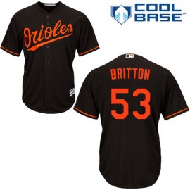 Baltimore Orioles #53 Zach Britton Black Cool Base Stitched Youth MLB Jersey