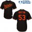 Baltimore Orioles #53 Zach Britton Black Cool Base Stitched Youth MLB Jersey