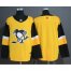Adidas Pittsburgh Penguins Blank Gold Alternate Authentic Stitched NHL Jersey