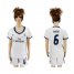 Womens Real Madrid #6 Nacho Home Soccer Club Jersey