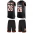 Nike Cincinnati Bengals #26 Trae Waynes Black Team Color Mens Stitched NFL Limited Tank Top Suit Jersey