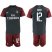 AC Milan #12 Conti Third Soccer Club Jersey