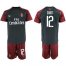AC Milan #12 Conti Third Soccer Club Jersey