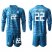 Germany #22 Ter Stegen Blue Goalkeeper Long Sleeves Soccer Country Jersey