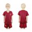 Roma Blank Home Kid Soccer Club Jersey