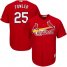 St.Louis Cardinals #25 Dexter Fowler Red Cool Base Stitched Youth MLB Jersey