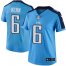 Nike Tennessee Titans #6 Brett Kern Light Blue Womens Stitched NFL Limited Rush Jersey