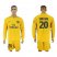 Paris Saint-Germain #20 Kurzawa Away Long Sleeves Soccer Club Jersey