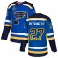 Adidas St. Louis Blues #27 Alex Pietrangelo Blue Home Authentic Drift Fashion Stanley Cup Champions Stitched NHL Jersey