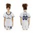 Womens Real Madrid Personalized Home Soccer Club Jersey