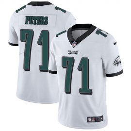 Nike Philadelphia Eagles #71 Jason Peters White Mens Stitched NFL Vapor Untouchable Limited Jersey