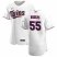 Minnesota Twins #55 Taylor Rogers Mens Nike White Home 2020 Authentic Player MLB Jersey
