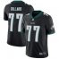 Nike Philadelphia Eagles #77 Andre Dillard Black Alternate Mens Stitched NFL Vapor Untouchable Limited Jersey