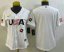 Womens USA Baseball Blank 2023 White World Baseball Classic Stitched Jersey