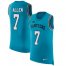 Nike Carolina Panthers #7 Kyle Allen Blue Alternate Mens Stitched NFL Limited Rush Tank Top Jersey