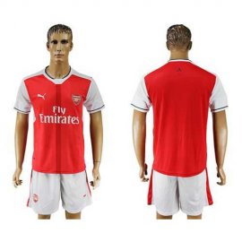 Arsenal Blank Home Soccer Club Jersey