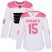 Adidas Philadelphia Flyers #15 Matt Niskanen White/Pink Authentic Fashion Womens Stitched NHL Jersey