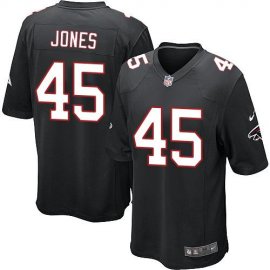 Nike Atlanta Falcons #45 Deion Jones Black Alternate Youth Stitched NFL Elite Jersey
