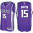 Sacramento Kings #15 Vince Carter Road Purple New Swingman Stitched NBA Jersey
