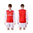 Arsenal Blank Red Home Long Sleeves Soccer Club Jersey