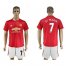Manchester United #7 Di Maria Red Home Soccer Club Jersey