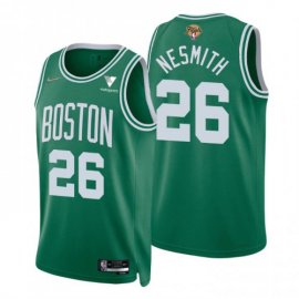 Boston Boston Celtics #26 Aaron Nesmith Green Nike Mens 2022 NBA Finals 75th Anniversary Diamond Icon Edition Swingman Jersey Mens