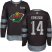 Adidas Minnesota Wild #14 Joel Eriksson Ek Black 1917-2017 100th Anniversary Stitched NHL Jersey