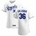 Kansas City Royals #36 Cam Gallagher Mens Nike White Home 2020 Authentic Player MLB Jersey