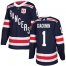 Adidas New York Rangers #1 Eddie Giacomin Navy Blue Authentic 2018 Winter Classic Stitched NHL Jersey