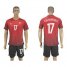 Turkey #17 Calhanoglu Home Soccer Country Jersey