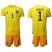 Russia #1 Akinfeev Yellow Goalkeeper Soccer Country Jersey