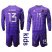 Mexico #13 G.Ochoa Purple Goalkeeper Long Sleeves Kid Soccer Country Jersey