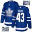 Adidas Toronto Maple Leafs #43 Nazem Kadri Blue Home Authentic Fashion Gold Stitched NHL Jersey