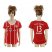 Womens Bayern Munchen #13 Rafinha Home Soccer Club Jersey