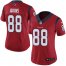 Nike Houston Texans #88 Jordan Akins Red Alternate Womens Stitched NFL Vapor Untouchable Limited Jersey