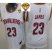 Womens Cavaliers #23 LeBron James White The Finals Patch Home Stitched NBA Jersey