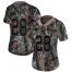 Nike Carolina Panthers #28 Mike Davis Camo Womens Stitched NFL Limited Rush Realtree Jersey