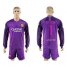 Barcelona #1 Ter Stegen Away Long Sleeves Soccer Club Jersey