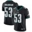 Nike Philadelphia Eagles #53 Nigel Bradham Black Alternate Mens Stitched NFL Vapor Untouchable Limited Jersey