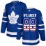 Adidas Toronto Maple Leafs #88 William Nylander Blue Home Authentic USA Flag Stitched NHL Jersey