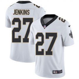 Nike New Orleans Saints #27 Malcolm Jenkins White Mens Stitched NFL Vapor Untouchable Limited Jersey